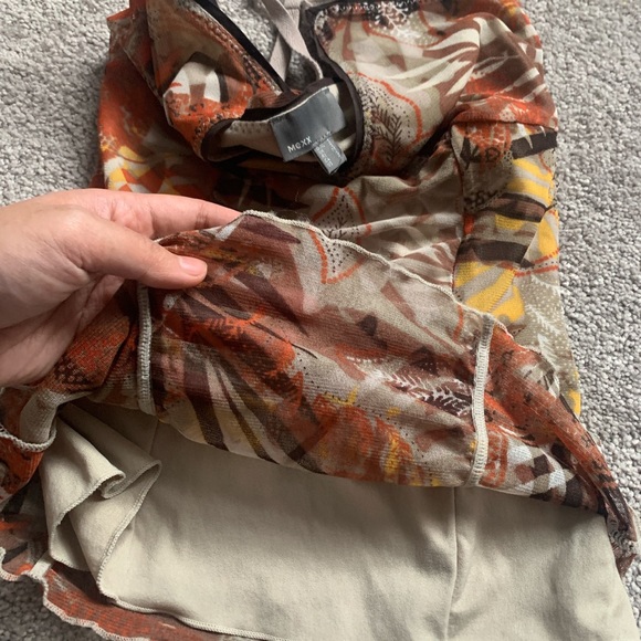 BROWN/CREAM TANK TOP🤎 - Picture 2 of 2